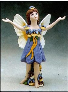 G2993 Pansy Fairy Bisque $12.30 10"T