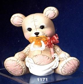 K1171 Pacifier Bear
