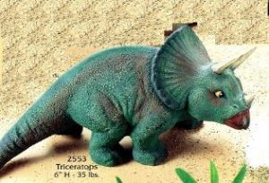 G2553 Triceratops Bisque $