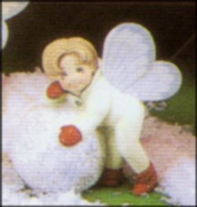 D1827A&B Snowfall Fairy with Snowball