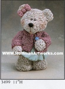 G3499 Girl Teddy Bear in Sweater