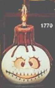 CM1770-HHH Skull Oil Burner 6.5"T Bisque $17.40 pr23