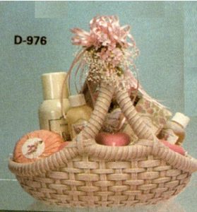 D976-C,B Lg Wicker Egg Basket 9"H Bisque $19.80 PR2023