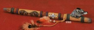 K2355 Wolf Peace Pipe