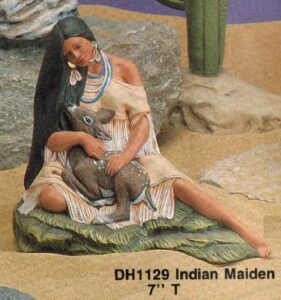 DH1129 Indian Maiden w/Fawn