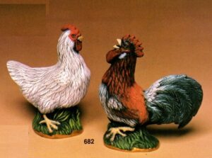 K682 Small Chicken & Rooster