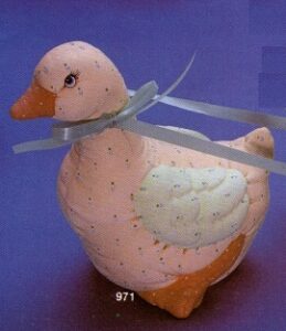 K971-TTT Soft Sculptured Duck 7"T